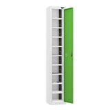 10 Compartment Tablet Charging Locker with 1 Door Access