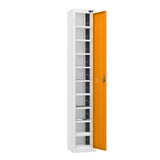 10 Compartment Tablet Charging Locker with 1 Door Access