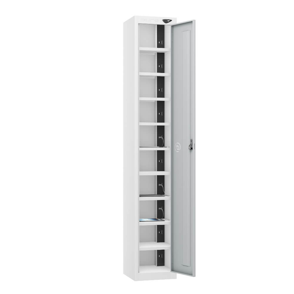 10 Compartment Tablet Charging Locker with 1 Door Access
