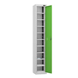 10 Compartment Tablet Charging Locker with 1 Door Access