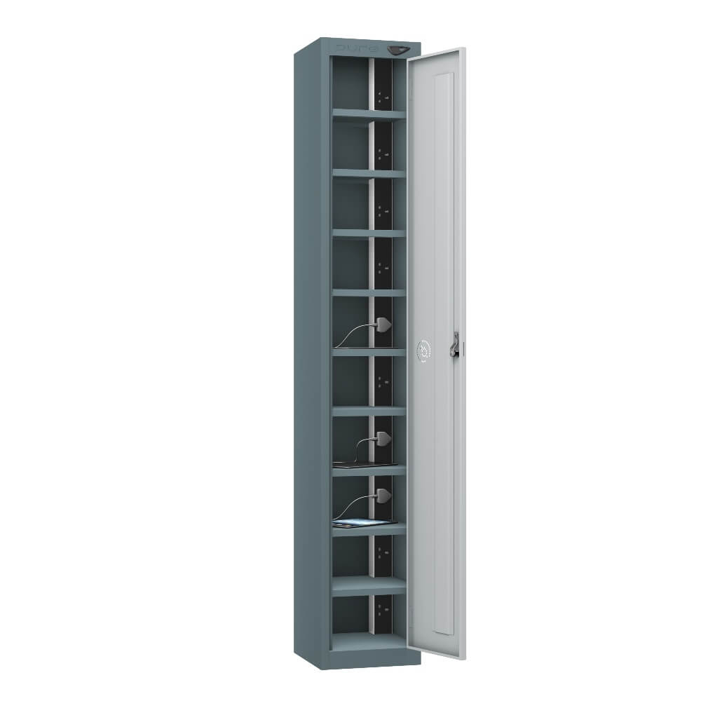 10 Compartment Tablet Charging Locker with 1 Door Access