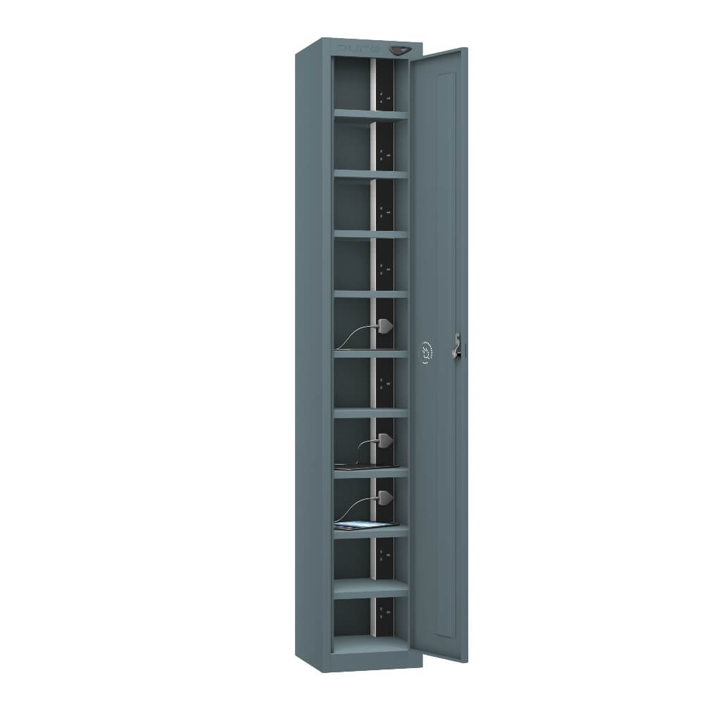 10 Compartment Tablet Charging Locker with 1 Door Access