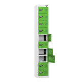 10 Compartment Tablet Charging Locker with 10 Door Access