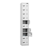 10 Compartment Tablet Charging Locker with 10 Door Access