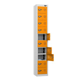 10 Compartment Tablet Charging Locker with 10 Door Access