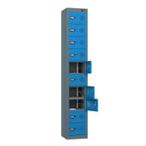 10 Compartment Tablet Charging Locker with 10 Door Access