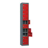 10 Compartment Tablet Charging Locker with 10 Door Access