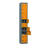 10 Compartment Tablet Charging Locker with 10 Door Access