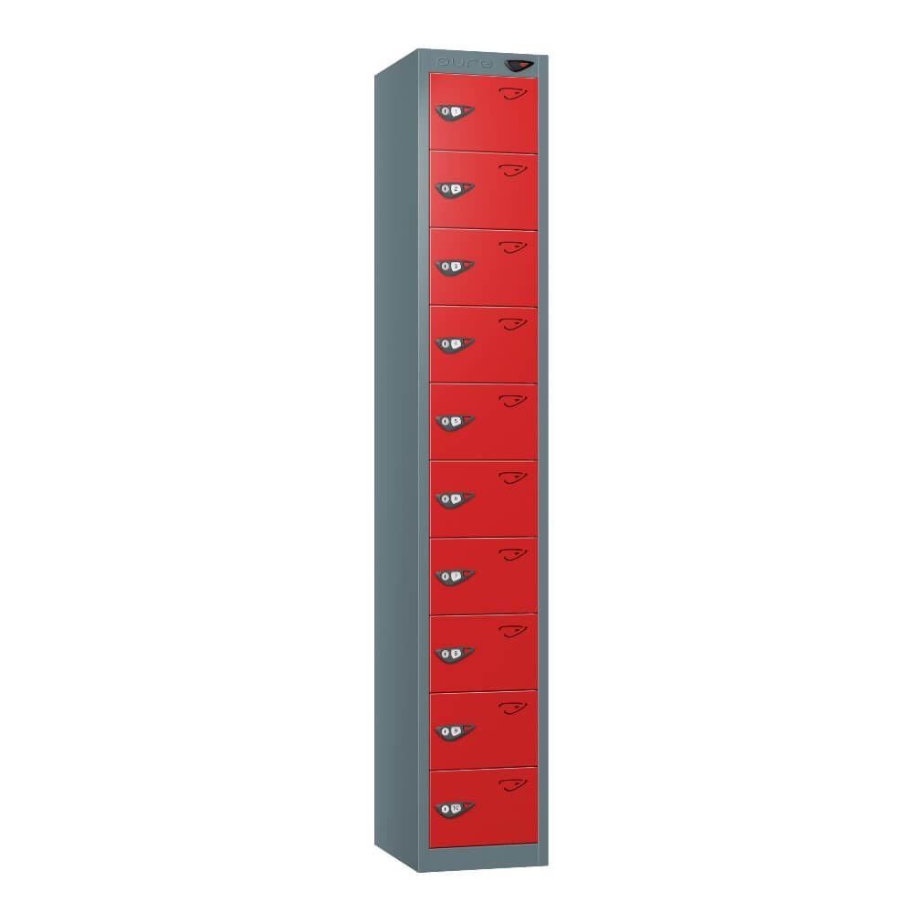 Ten Compartment Locker