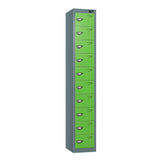 Ten Compartment Locker