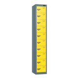 Ten Compartment Locker