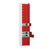 15 Compartment Laptop Charging Locker with 15 Door Access