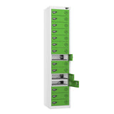 15 Compartment Laptop Charging Locker with 15 Door Access