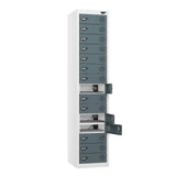 15 Compartment Laptop Charging Locker with 15 Door Access