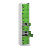 15 Compartment Laptop Charging Locker with 15 Door Access