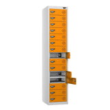 15 Compartment Laptop Charging Locker with 15 Door Access
