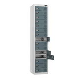 15 Compartment Laptop Charging Locker with 15 Door Access