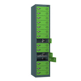 15 Compartment Laptop Charging Locker with 15 Door Access