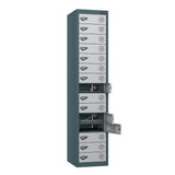 15 Compartment Laptop Charging Locker with 15 Door Access