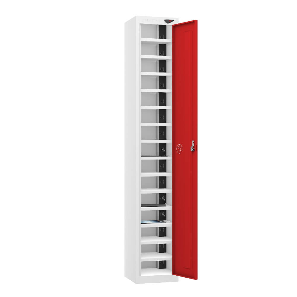 15 Compartment Tablet Charging Locker with 1 Door Access