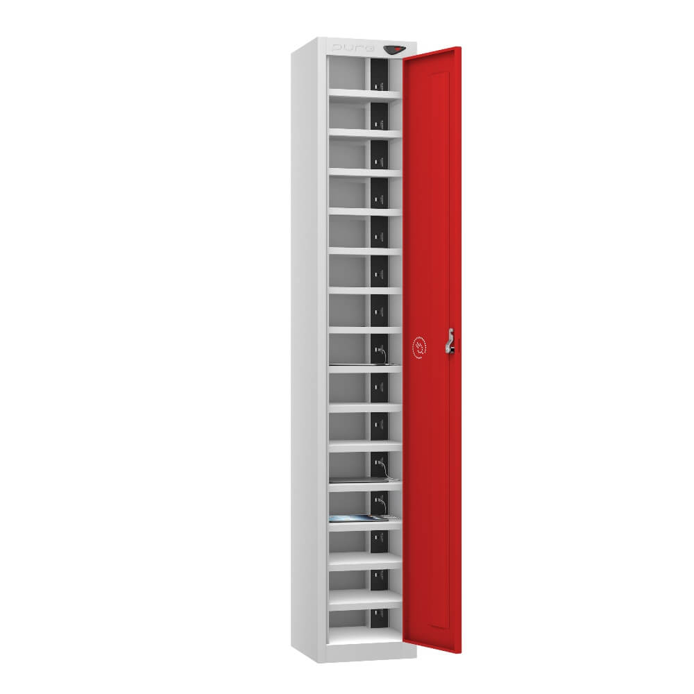 15 Compartment Tablet Charging Locker with 1 Door Access