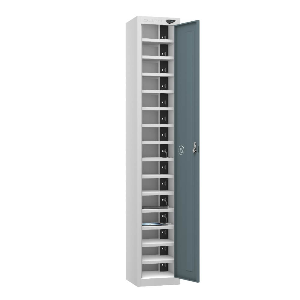 15 Compartment Tablet Charging Locker with 1 Door Access