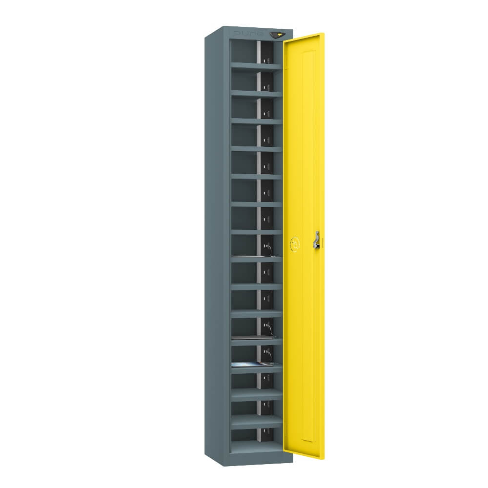 15 Compartment Tablet Charging Locker with 1 Door Access