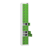 15 Compartment Tablet Charging Locker with 15 Door Access
