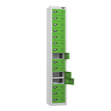 15 Compartment Tablet Charging Locker with 15 Door Access