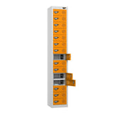 15 Compartment Tablet Charging Locker with 15 Door Access