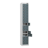 15 Compartment Tablet Charging Locker with 15 Door Access