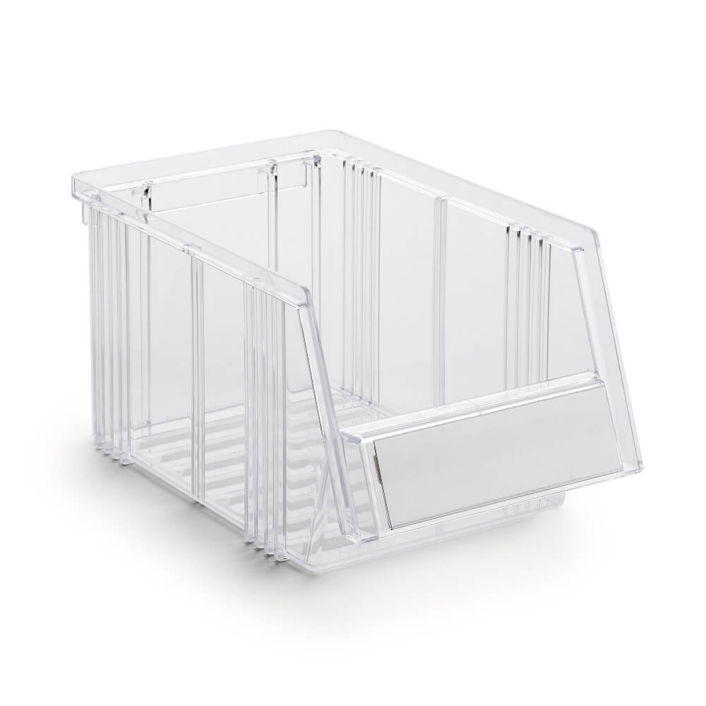 Stacking Bin Rack with Storage Containers - 990 x 500 x 1540mm (WxDxH)