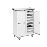 16 Compartment Laptop Charging Trolley with 2 Door Access