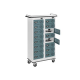 16 Compartment Tablet Charging Trolley with 16 Door Access