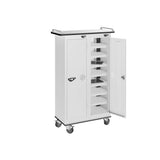 16 Compartment Tablet Charging Trolley with 2 Door Access