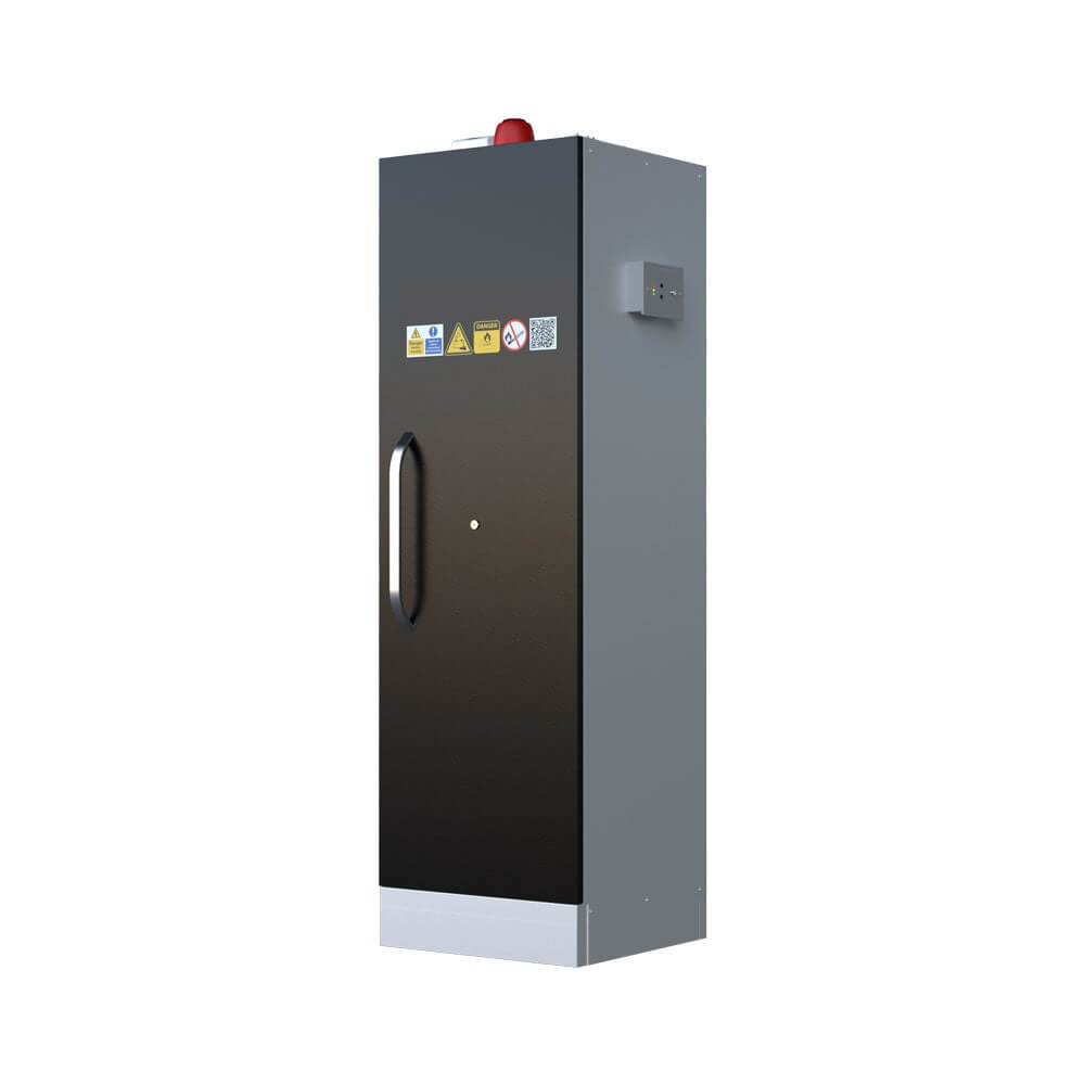 1 Door Lithium-ion Battery Charging Cabinet - 4 Shelves