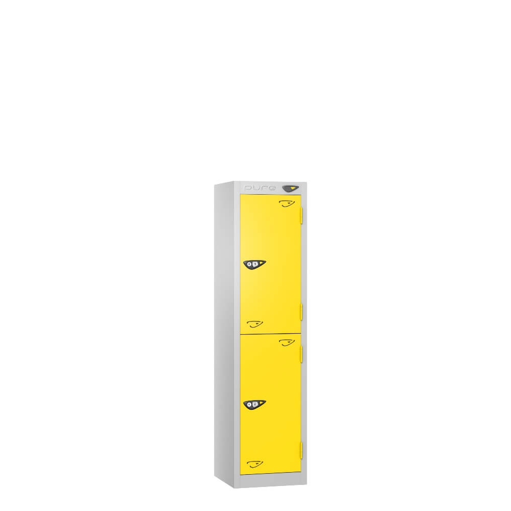 2 Compartment Low Locker
