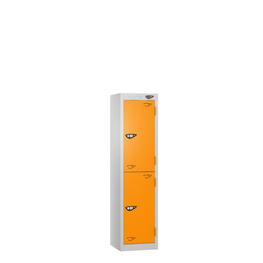 2 Compartment Low Locker