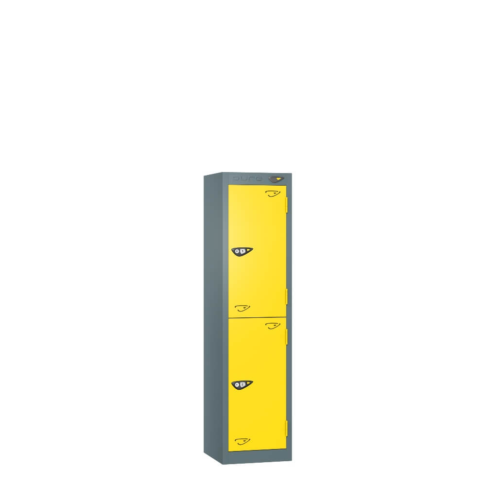 2 Compartment Low Locker