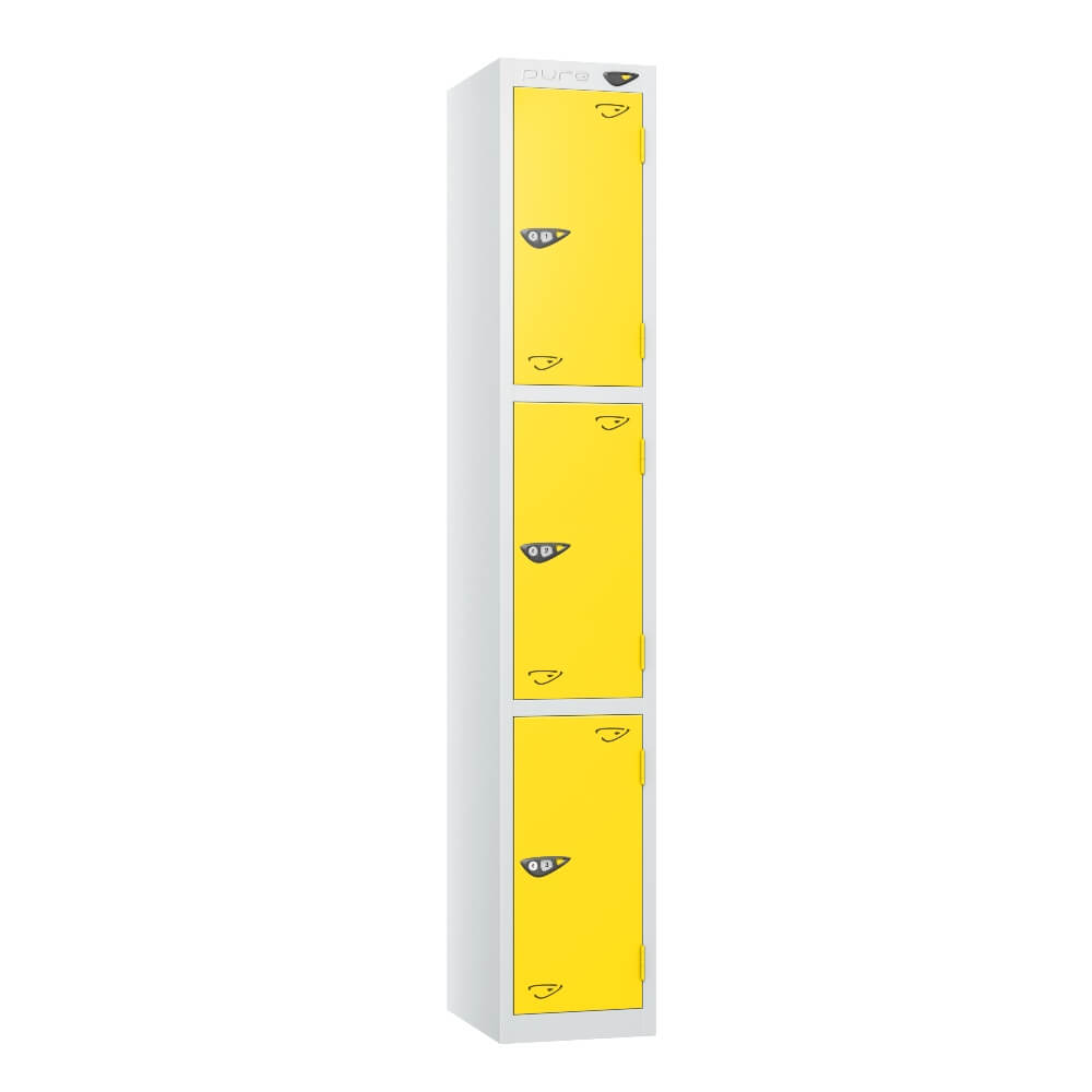 Three Compartment Locker