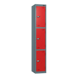 Three Compartment Locker