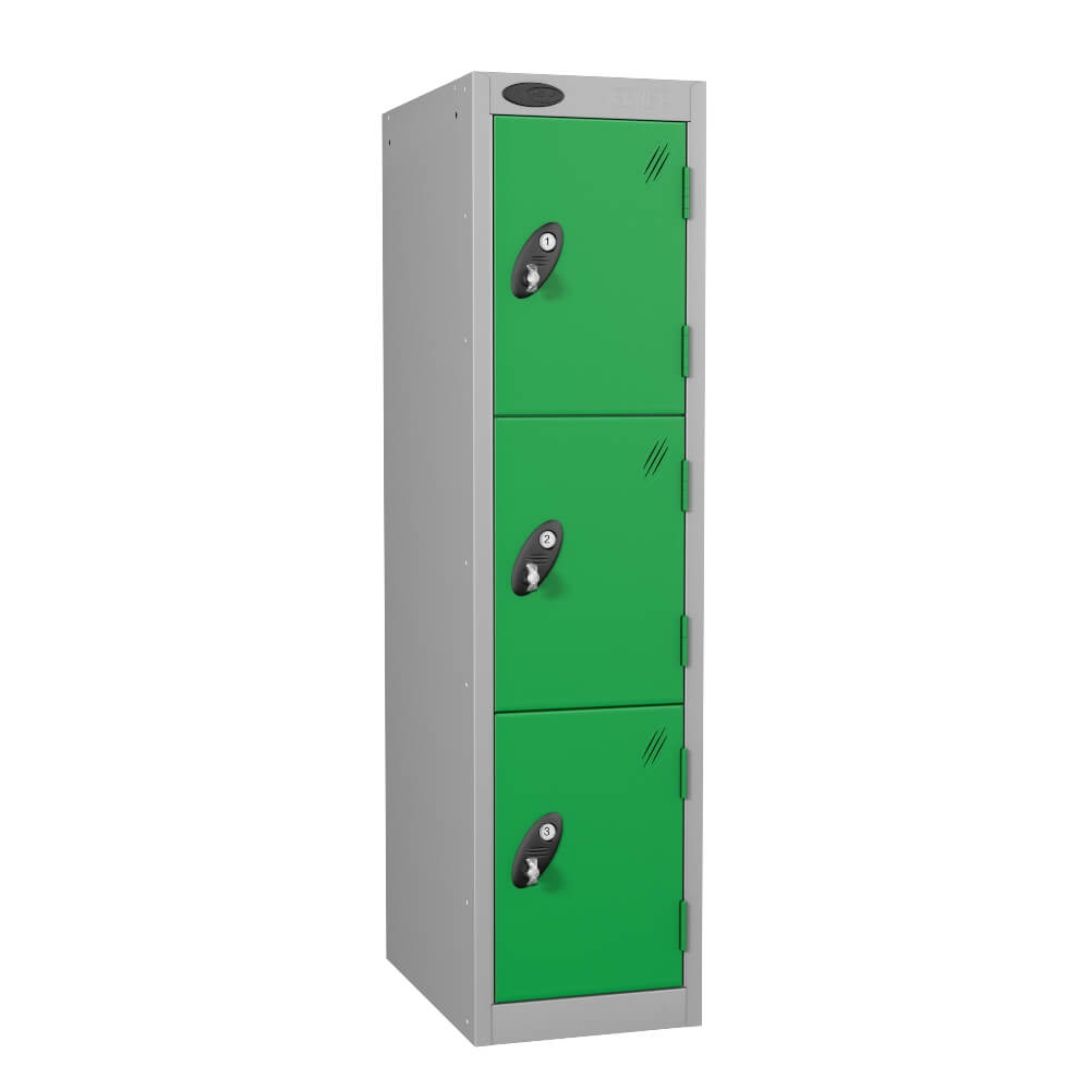 Three Compartment Low Locker - Nest Of 1