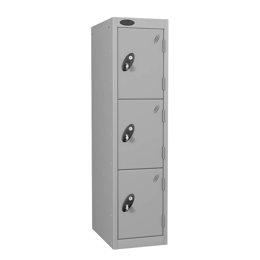 Three Compartment Low Locker - Nest Of 1