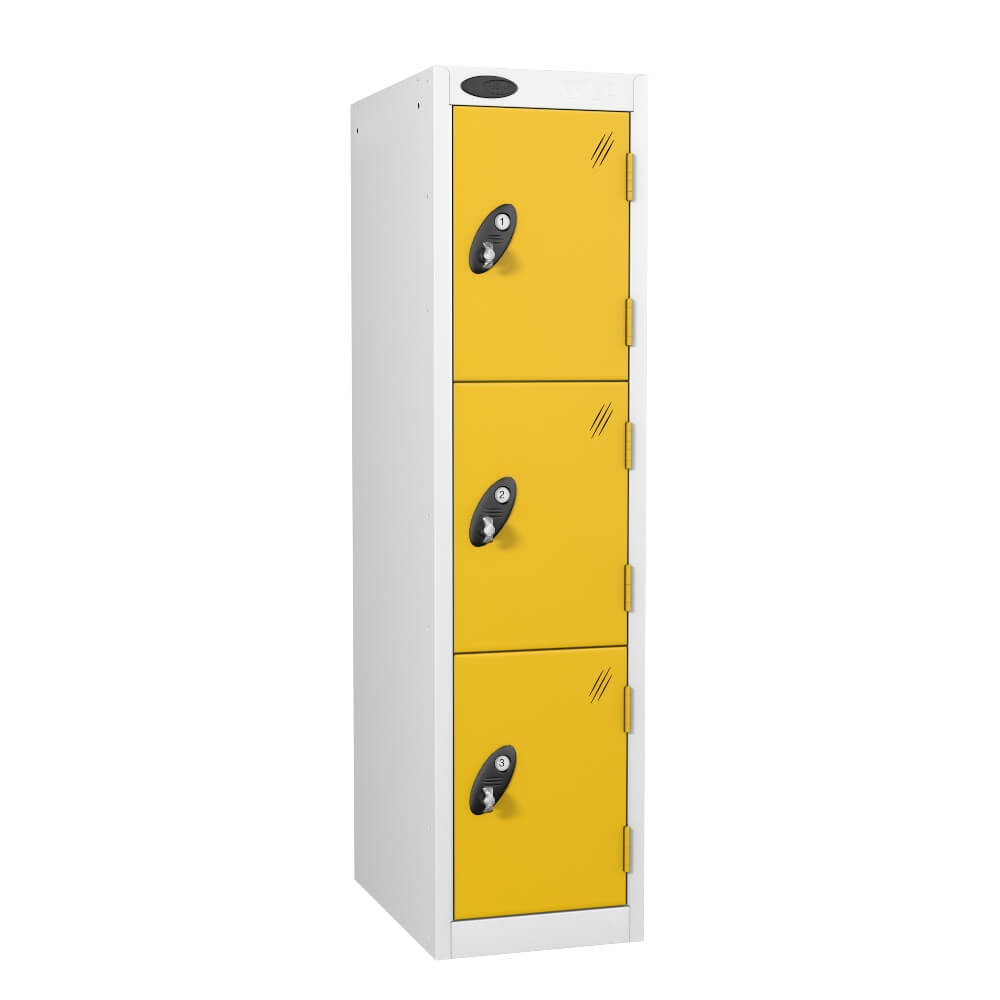 Three Compartment Low Locker - Nest Of 1