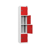 4 Compartment Tool Charging Locker