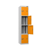 4 Compartment Tool Charging Locker