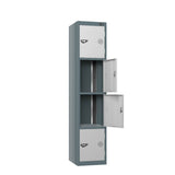 4 Compartment Tool Charging Locker