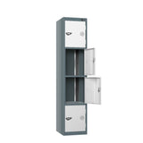 4 Compartment Tool Charging Locker