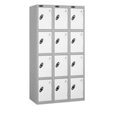 Four Compartment Locker - Nest of 3