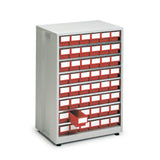 48 Drawer Storage Bin Cabinet - 605 x 410 x 870mm (WxDxH)